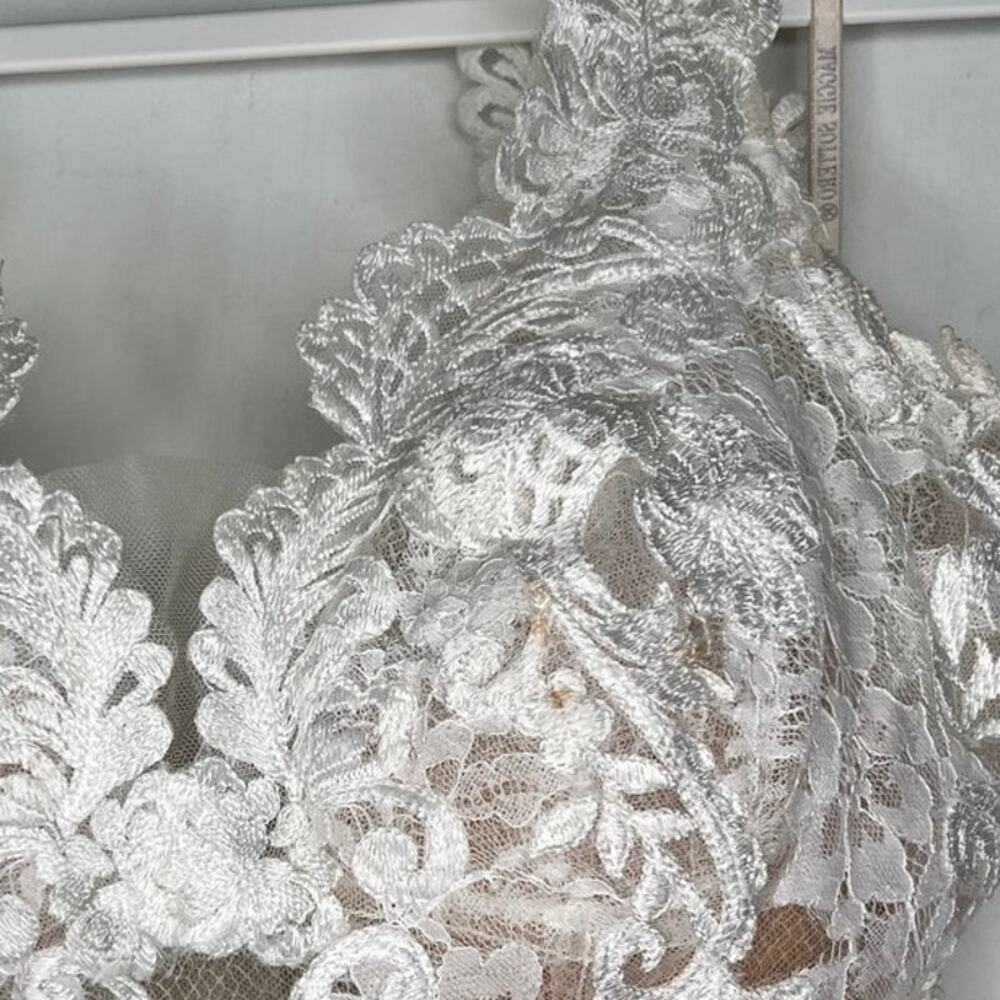 Maggie Sottero Milan Bridal Jumpsuit Size 12 - Picture 9 of 14